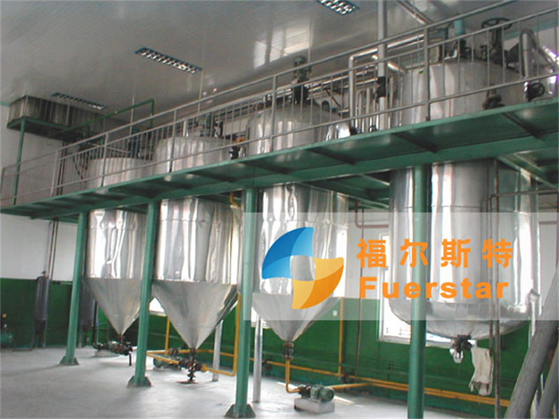 Edible Oil Refinery Plant